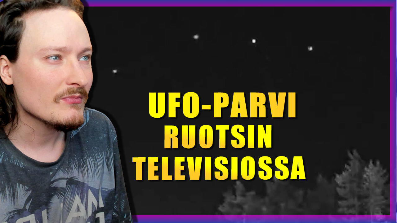 SVT näytti Ruotsin televisiossa suorana videokuvaa UFO-parvesta
