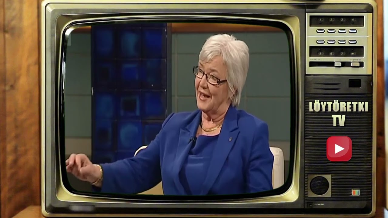 Rauni-Leena Luukanen-Kilde kertoo Arto Nybergille ruumiista irtautumisesta televisiossa vuonna 2007. vesaäijälä.fi